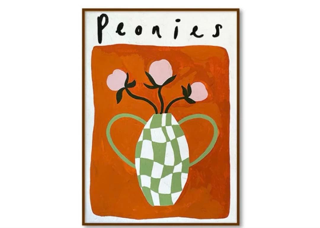 現代アート 絵画　ポスター