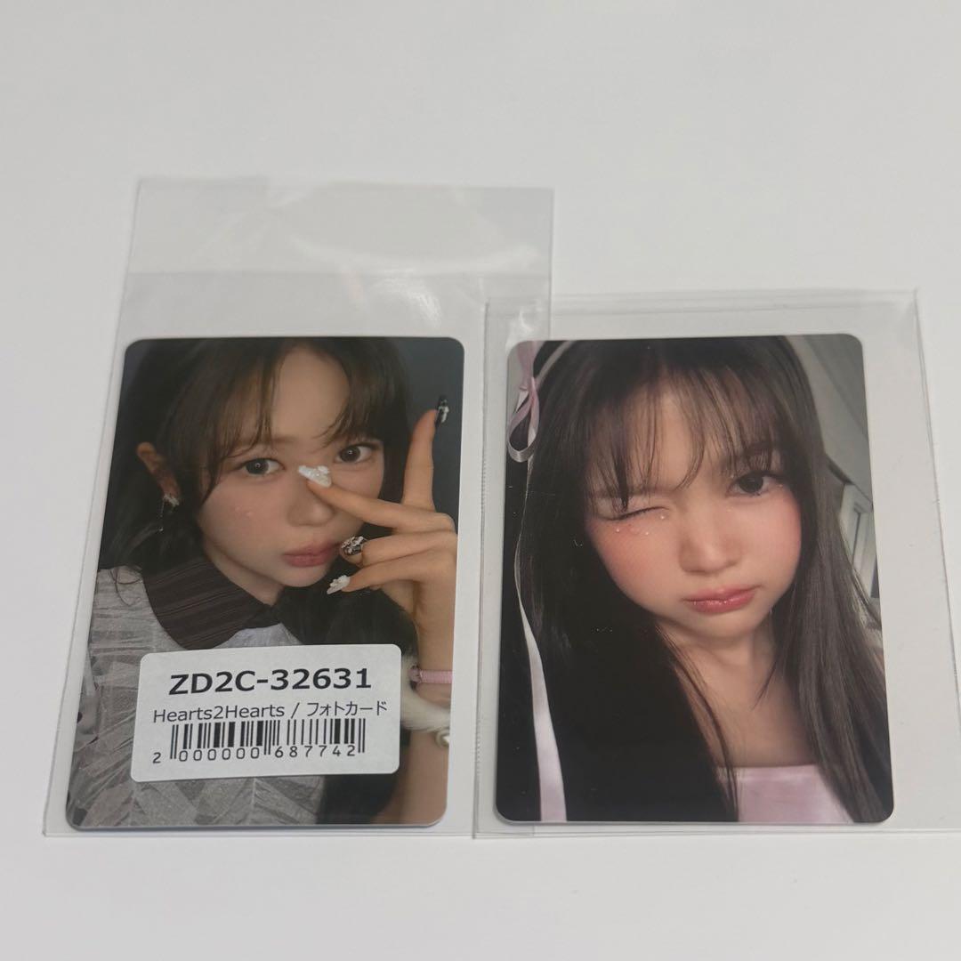 Hearts2Hearts イェオン トレカ - メルカリ