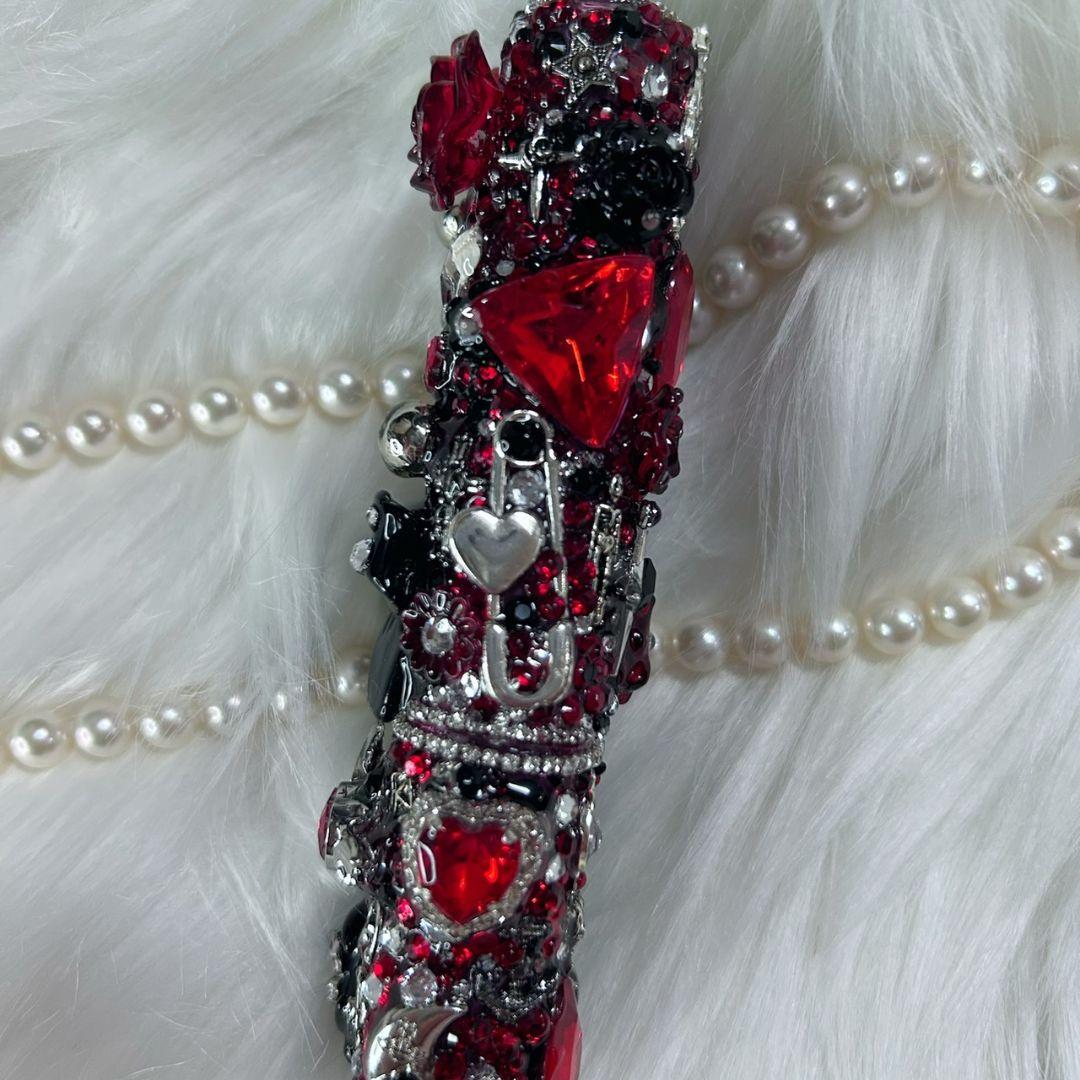 iQOS イルマワン デコケース アイコスデコ 現品限り 赤 黒 地雷系