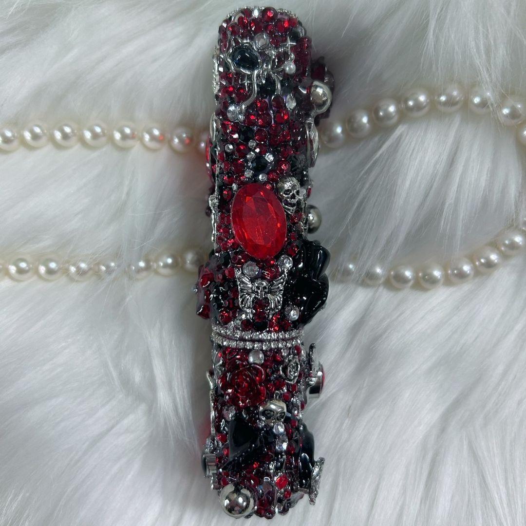 iQOS イルマワン デコケース アイコスデコ 現品限り 赤 黒 地雷系