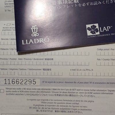 （新品)リヤドロ人形 妖精 ベルLLADRO 廃盤絶版品 宝物 置物 人形 美術