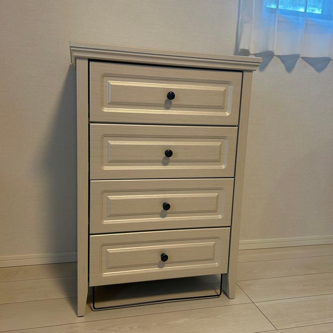 ニトリ チェスト N キャセイ TB 8559 WHW タンス 引き出し 収納 - メルカリ