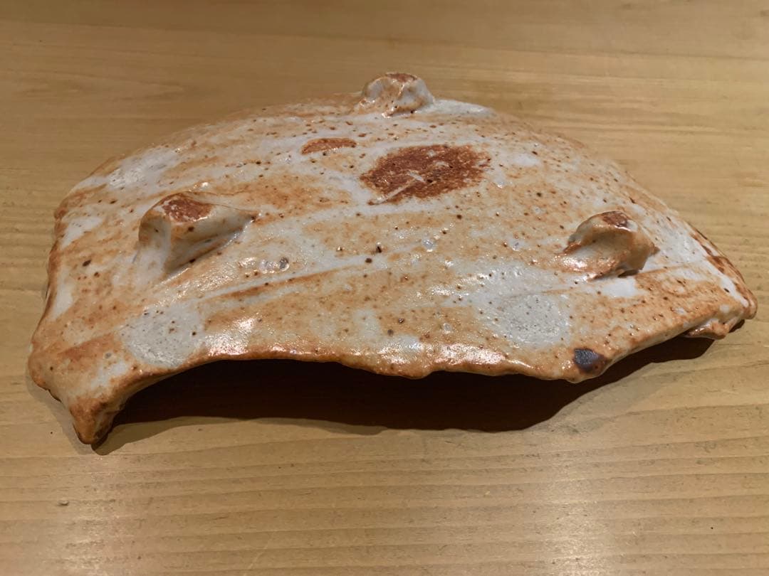 【希少】新学（あたらしまなぶ）志野 盛り皿 大皿 伊賀 陶芸 作家物