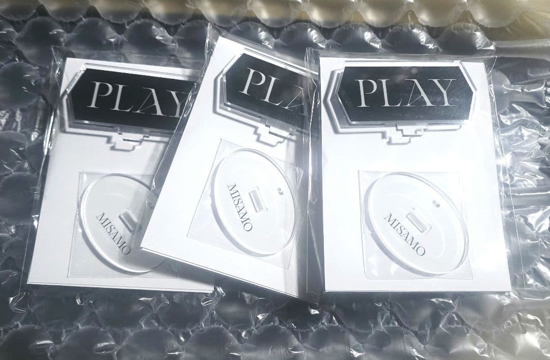 フォトカード付き アクリルフォトスタンド JYP購入 特典 MISAMO 3点