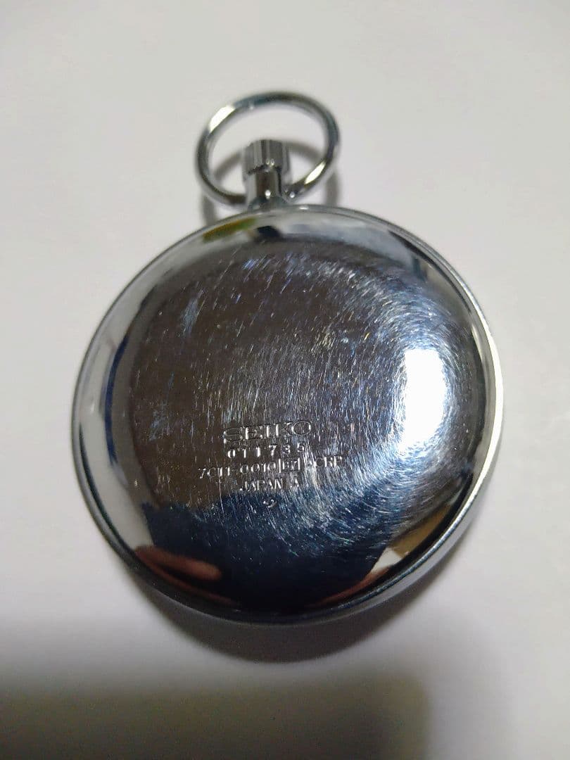 【最終￥値下げ!】[SEIKO] 懐中時計 7C11-0010 (稼動品)