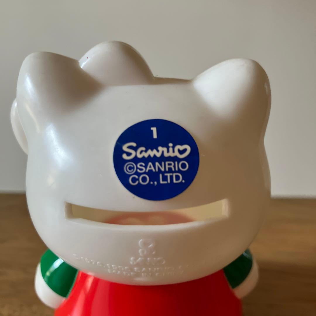 希少 昔の ハローキティ 貯金箱 サンリオ キティちゃん 当時物