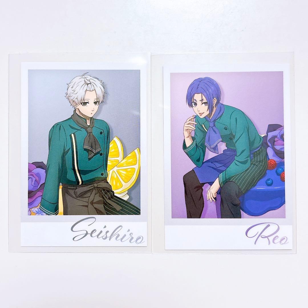 ブルーロック】凪誠士郎 御影玲王 甘い誘惑の舞台 チェキ風カード 2点