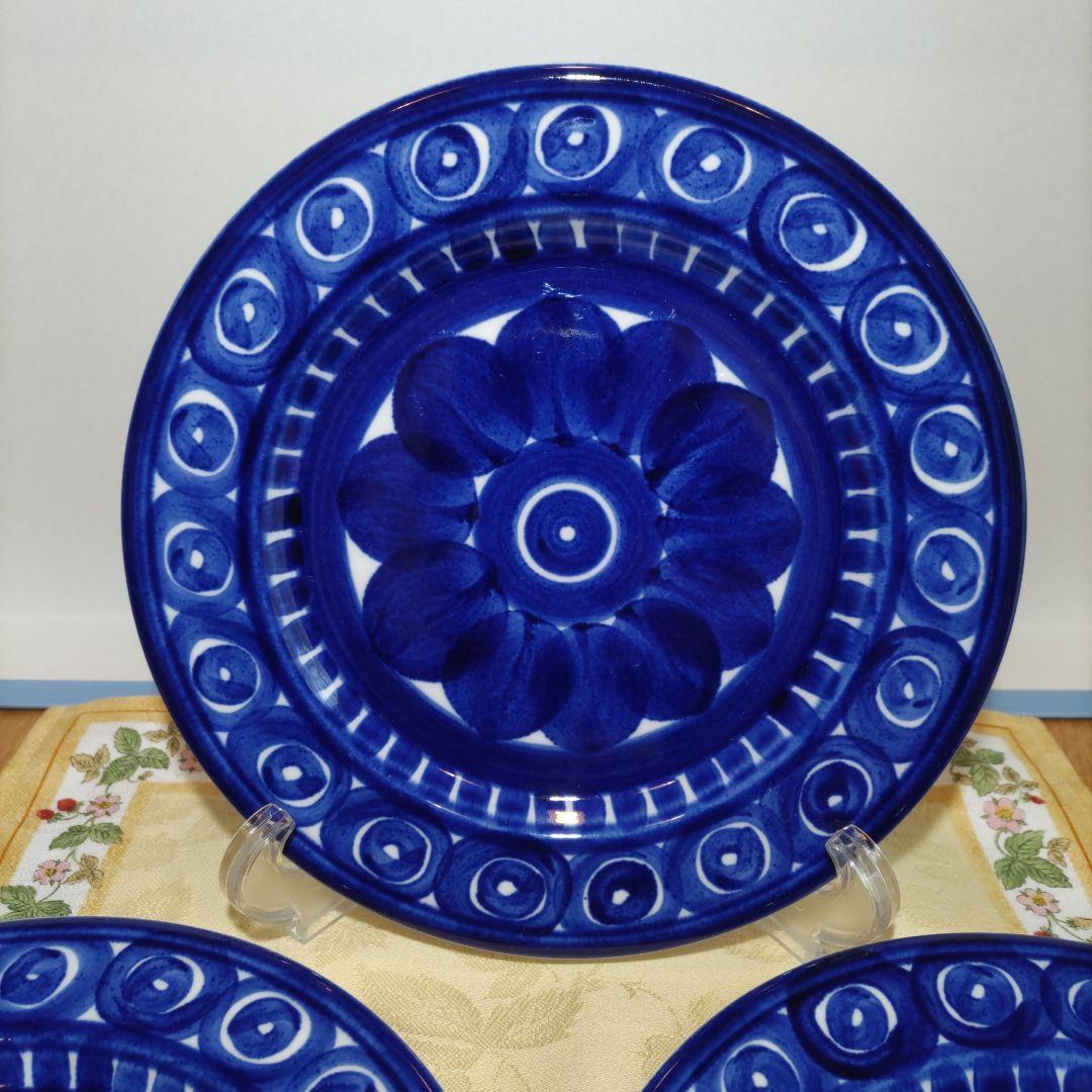 【貴重品】アラビア　バレンシア　ケーキ　デザート　プレート　19.2cm　3枚