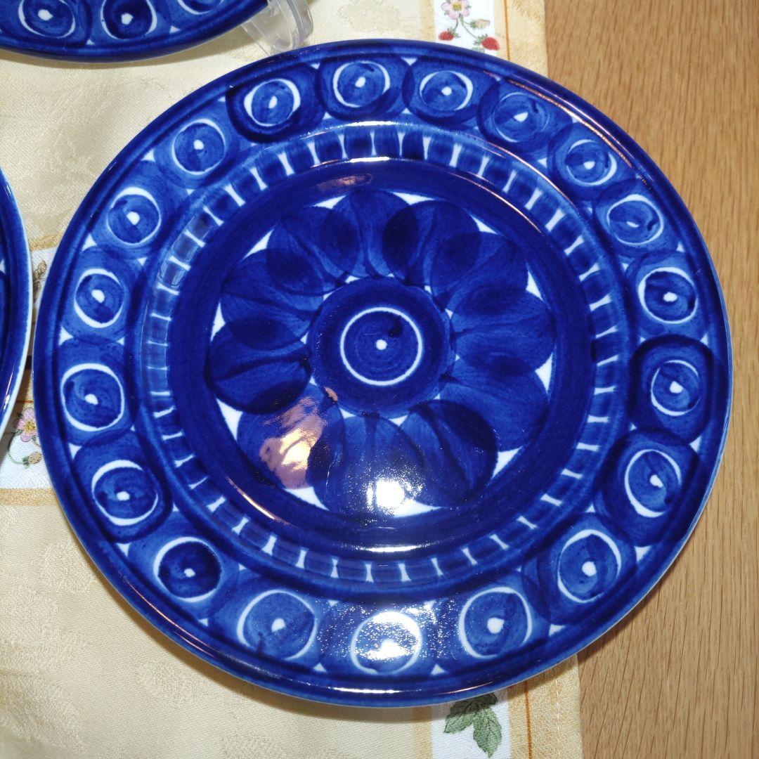 【貴重品】アラビア　バレンシア　ケーキ　デザート　プレート　19.2cm　3枚