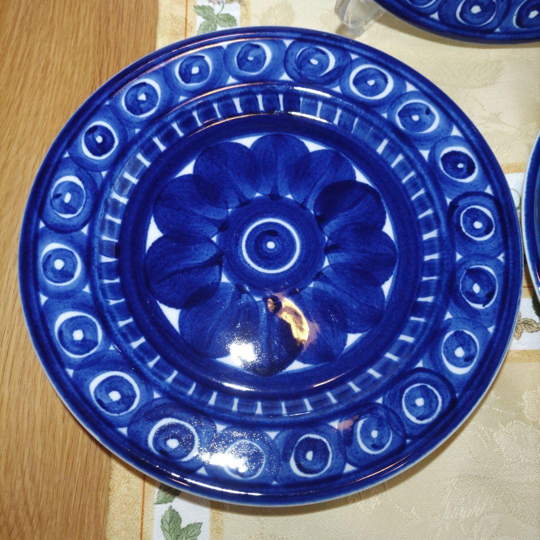 【貴重品】アラビア　バレンシア　ケーキ　デザート　プレート　19.2cm　3枚