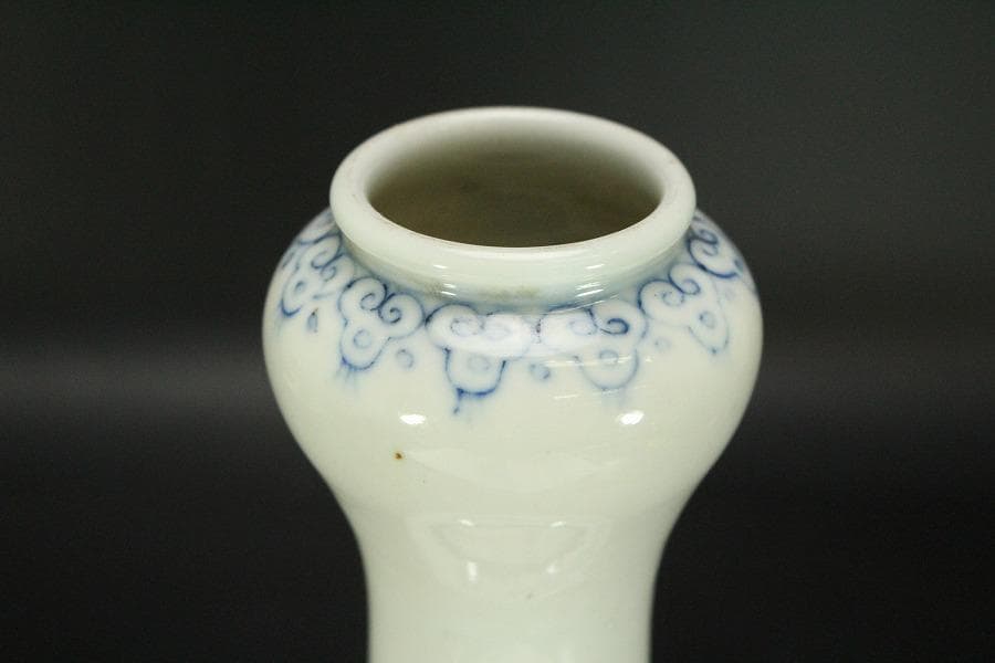 中国美術 青花 人物紋 瓶 高27cm 朗吟閣製 款(HA370) - メルカリ