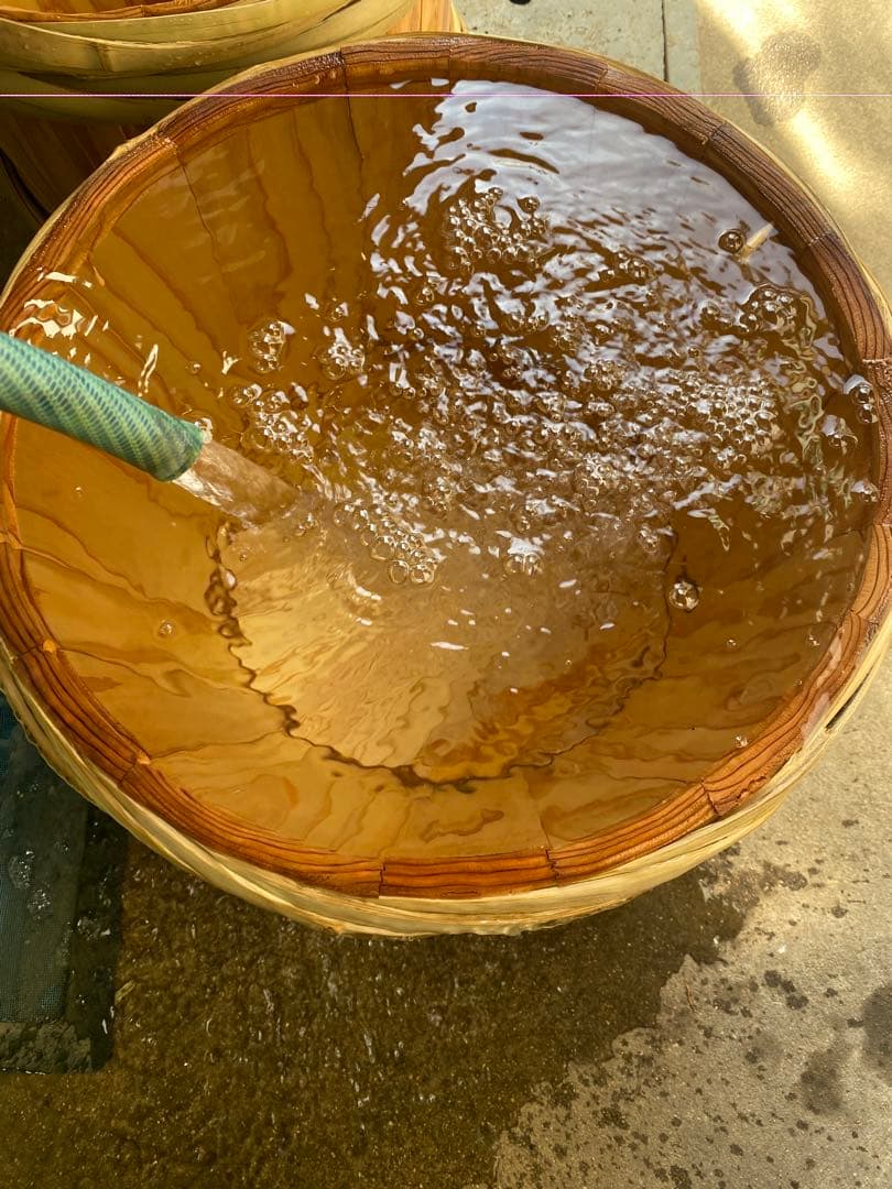 日本酒　一斗樽の空樽