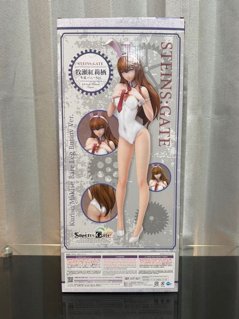 STEINS GATE 牧瀬紅莉栖 生足バニーVer. 1/4 フィギュア