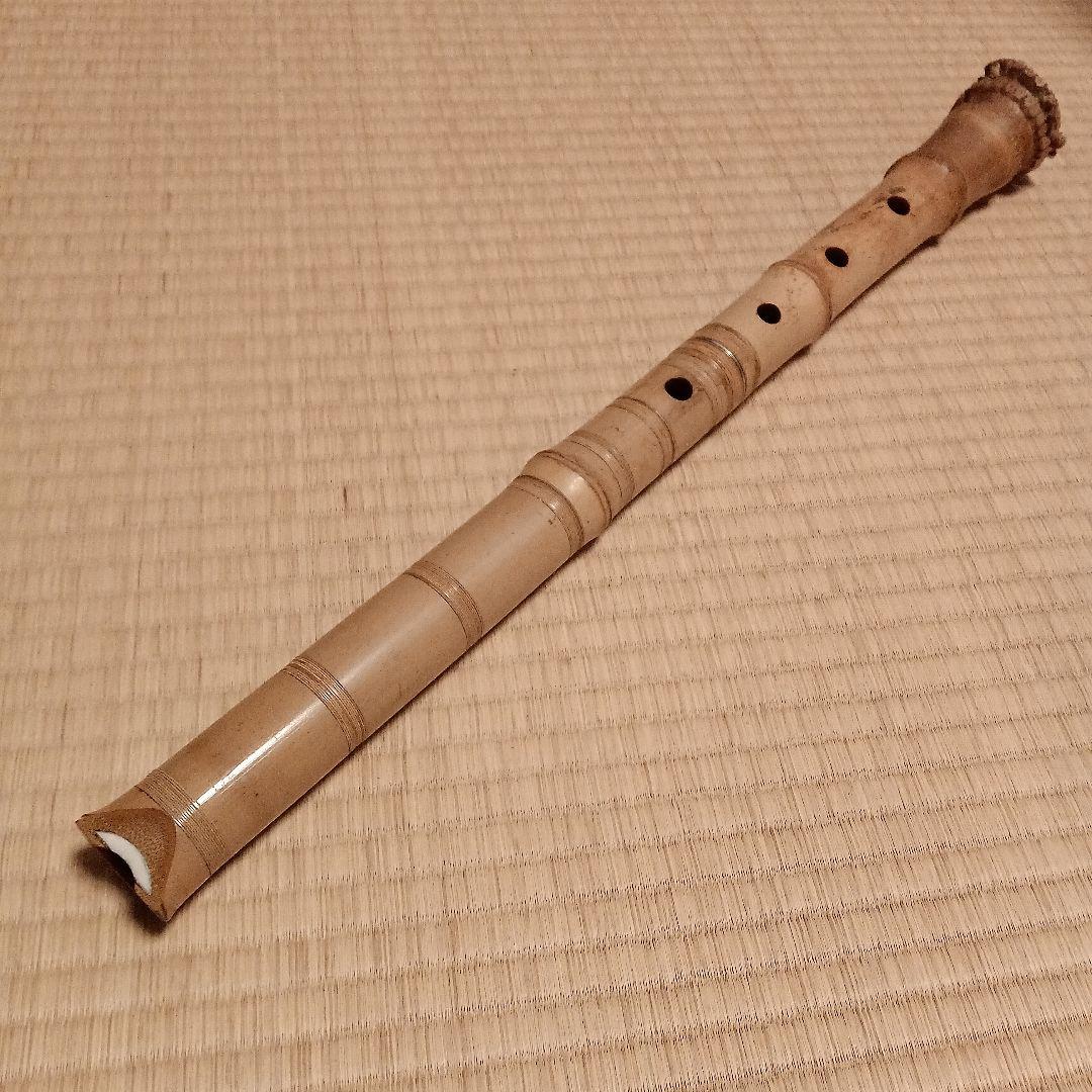 尺八本体 竹製 一尺八寸管