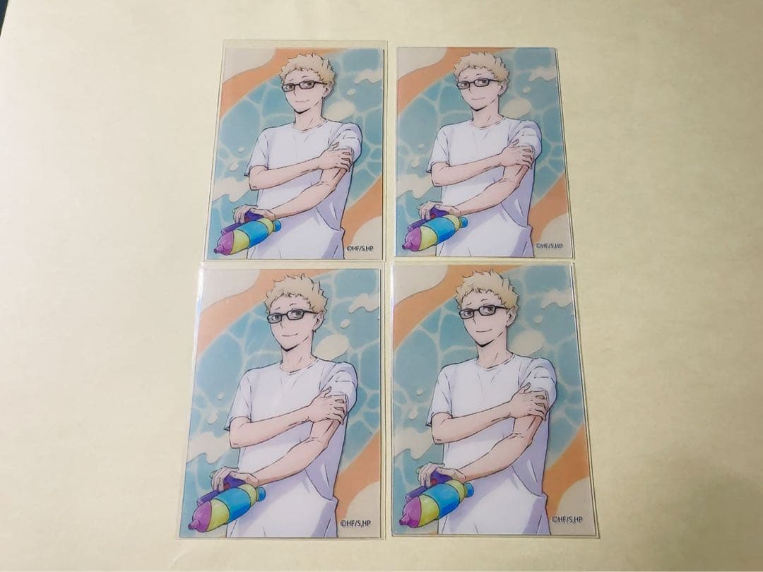 ハイキュー!! 月島蛍 水遊び クリアカード - メルカリ