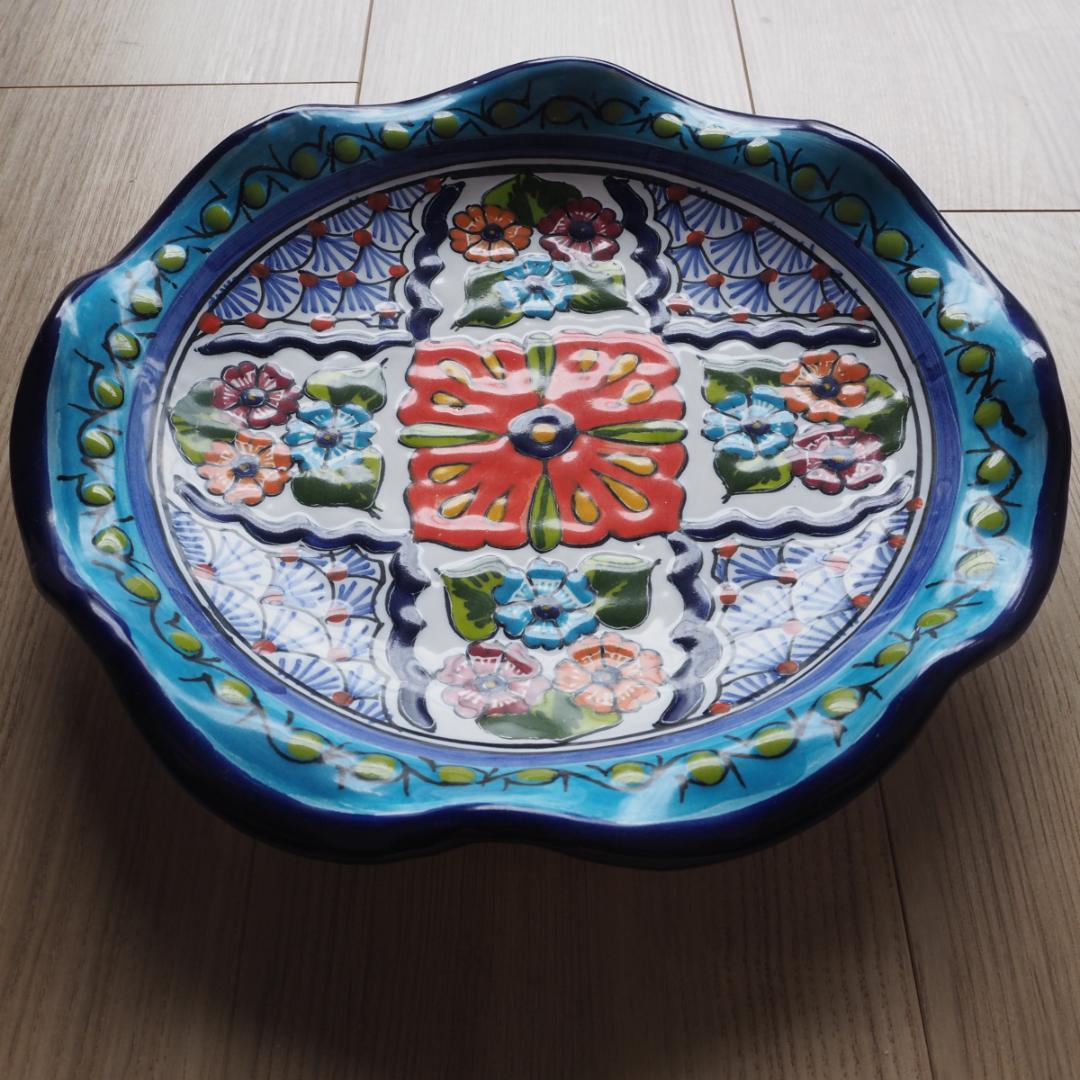 メキシコ タラベラ焼き 2枚セット - メルカリ