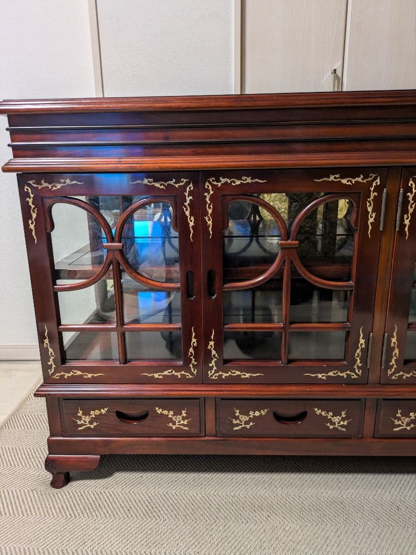 サイドボード　花梨材　チェスト