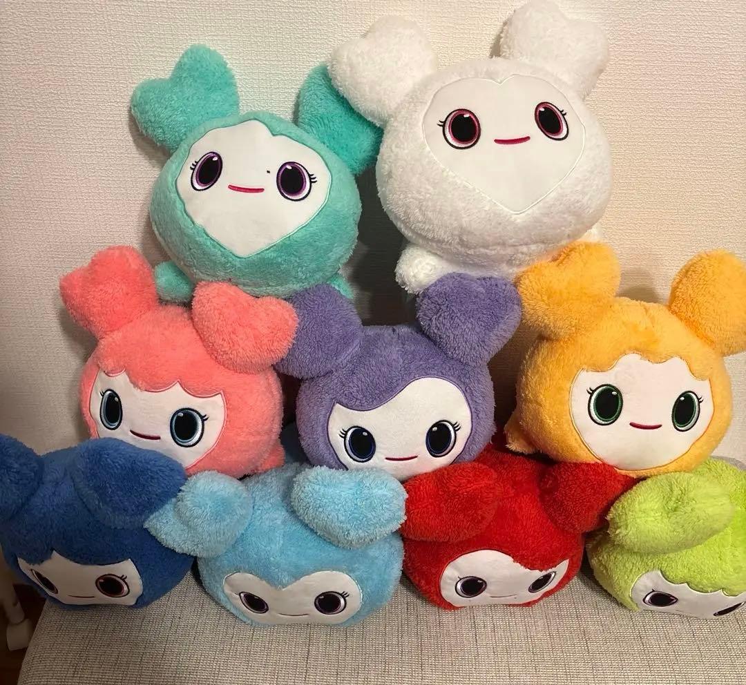 GIGO TWICE LOVELYS ふわもこねんねBIGぬいぐるみ セット - メルカリ