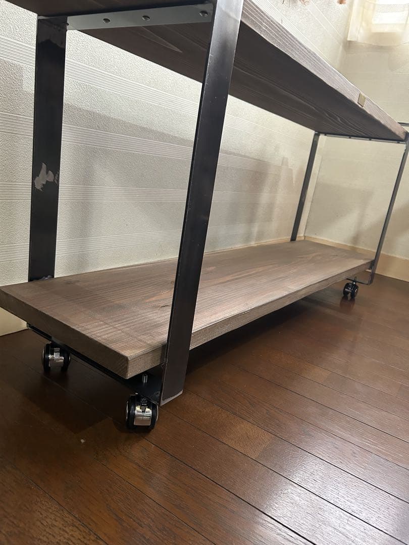 ☆送料込み☆アイアンテレビボード　即購入OK インテリア　アイアンシェルフ　什器