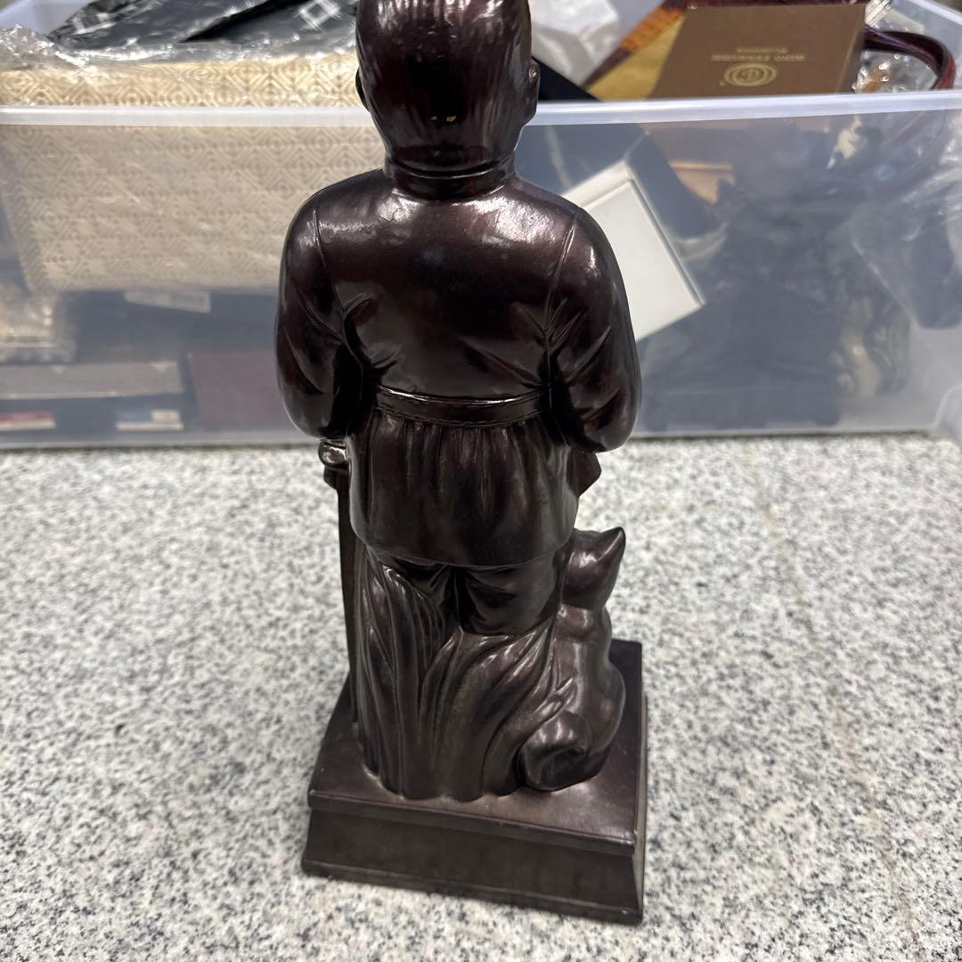 西郷隆盛 置物 インテリア アンティーク 像 レトロ 小物 格安