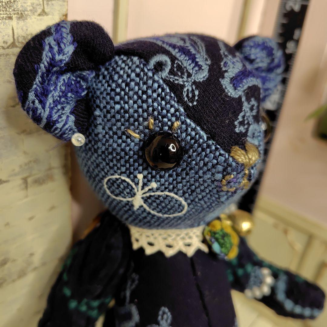 み*☆様 【オークションです】ミナペルホネン＊ハンドメイド＊ぬいぐるみ＊テディベ