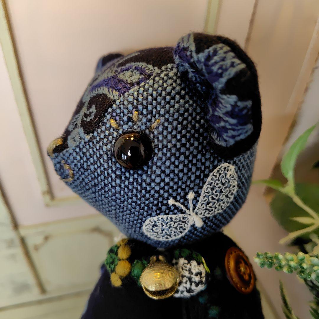 み*☆様 【オークションです】ミナペルホネン＊ハンドメイド＊ぬいぐるみ＊テディベ