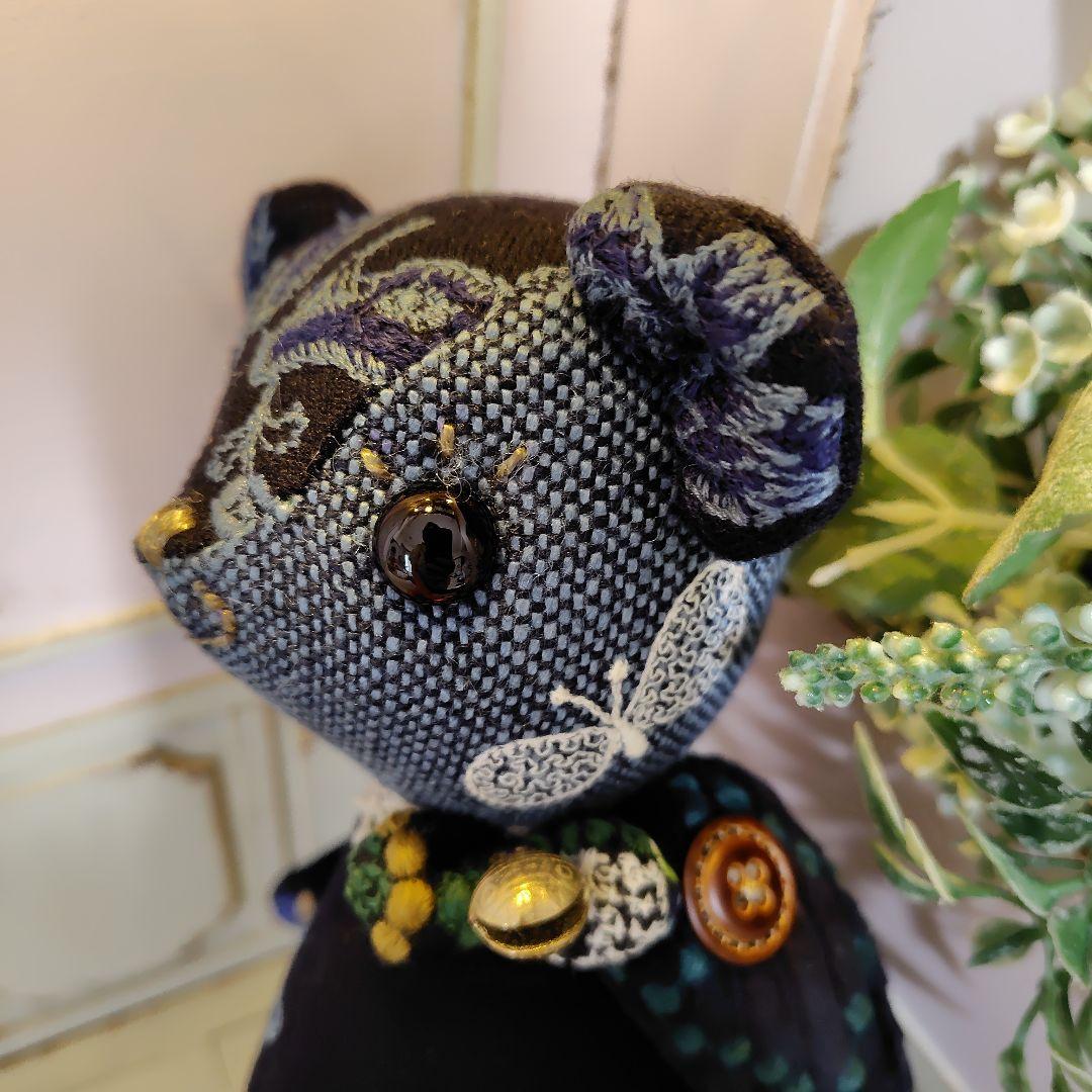 み*☆様 【オークションです】ミナペルホネン＊ハンドメイド＊ぬいぐるみ＊テディベ