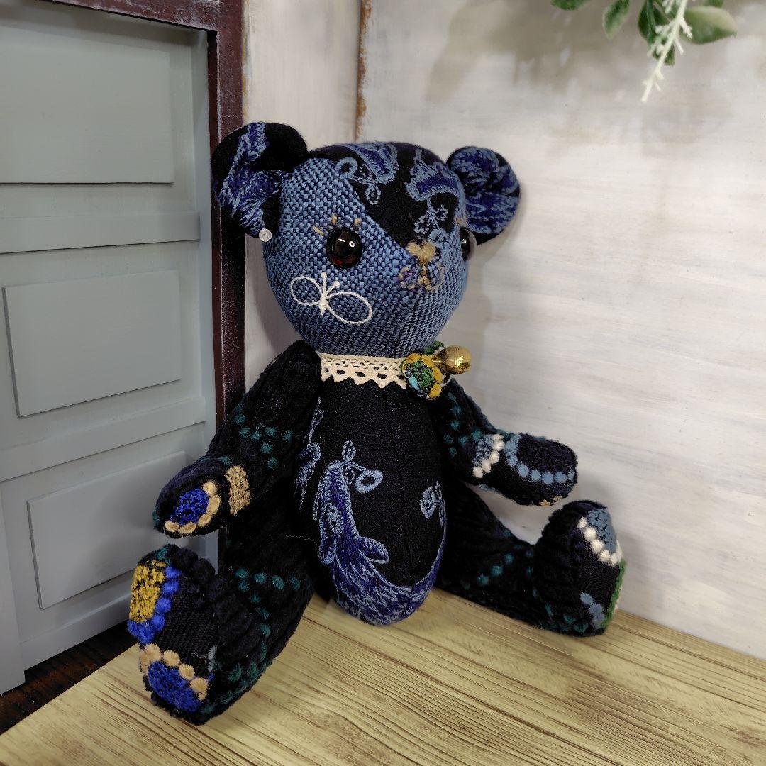 み*☆様 【オークションです】ミナペルホネン＊ハンドメイド＊ぬいぐるみ＊テディベ