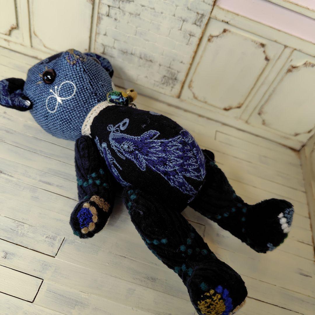 み*☆様 【オークションです】ミナペルホネン＊ハンドメイド＊ぬいぐるみ＊テディベ