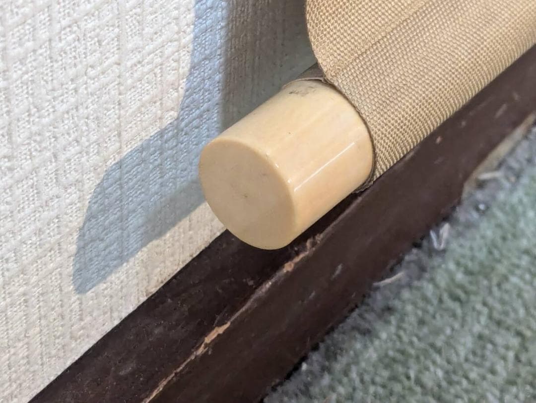 真作】掛軸 尾竹国観 山水朝景図 奇峰に鶴 二重箱入（合箱入） R98