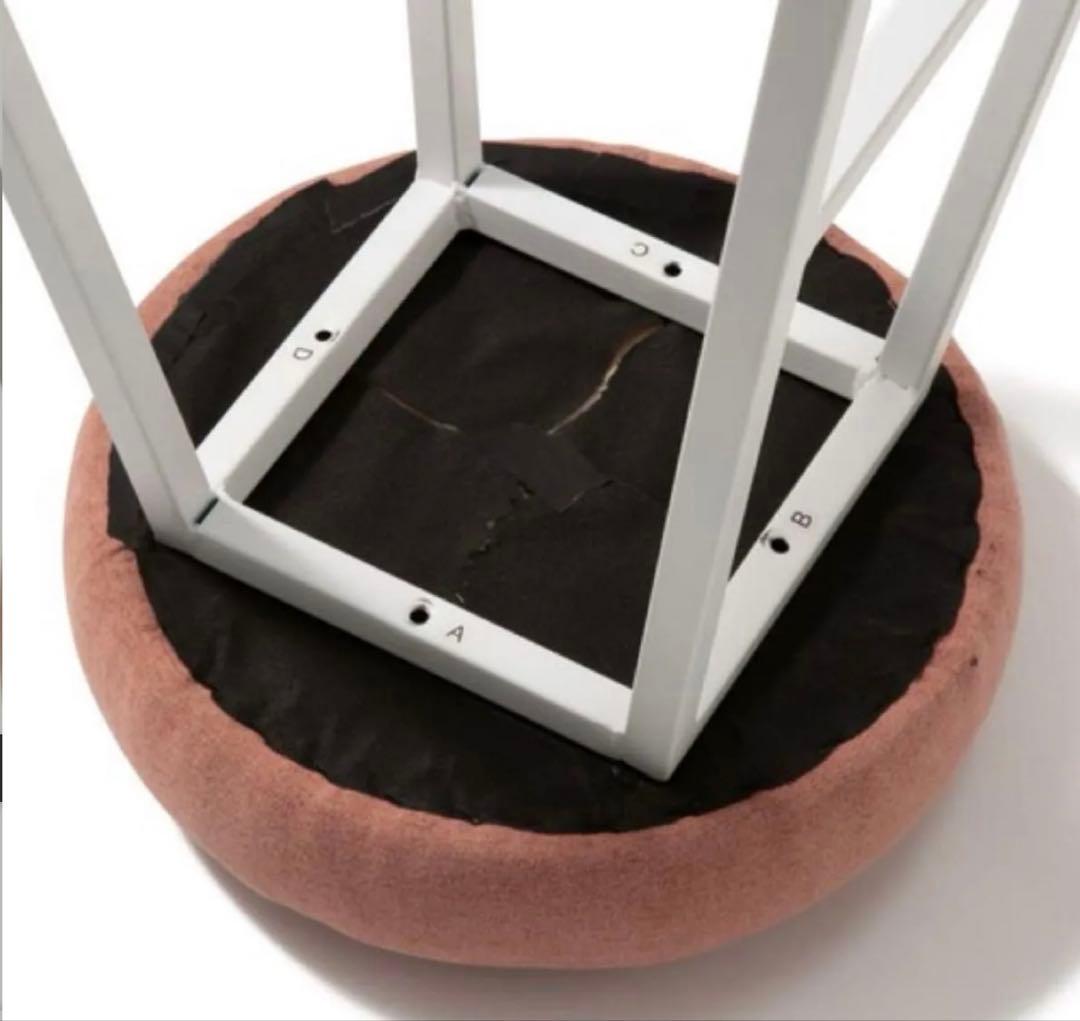 Francfranc 可愛いピンクのリトモ ハイスツール