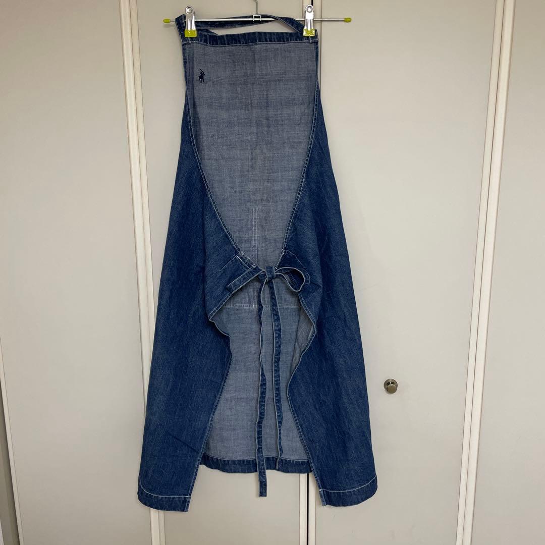 ラルフローレン　ホーム　エプロン　デニム