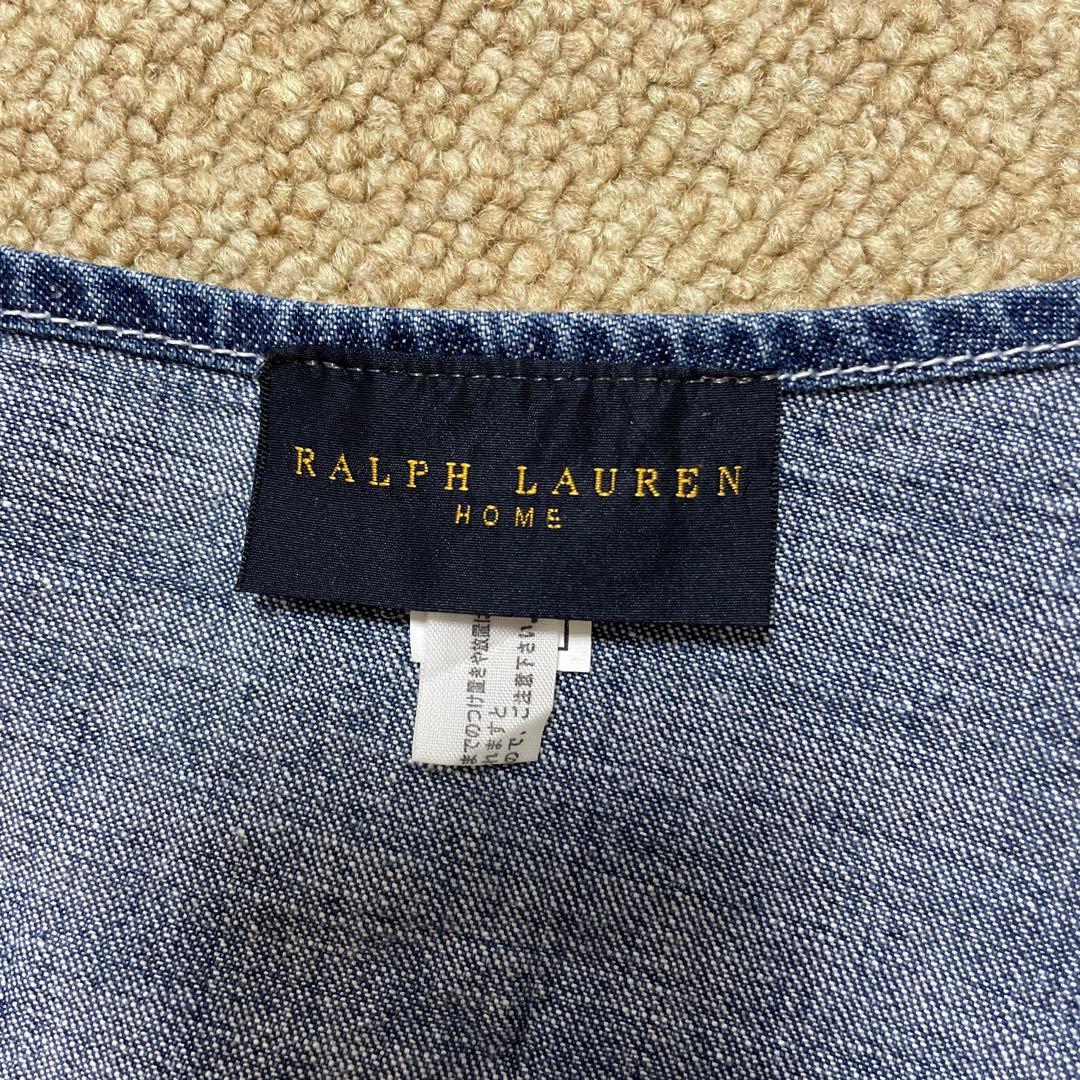ラルフローレン　ホーム　エプロン　デニム