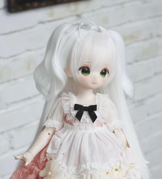 AX780 BJD 1/3 人形 ドール ウィッグ カツラ 耐熱 ハンドメイド - メルカリ