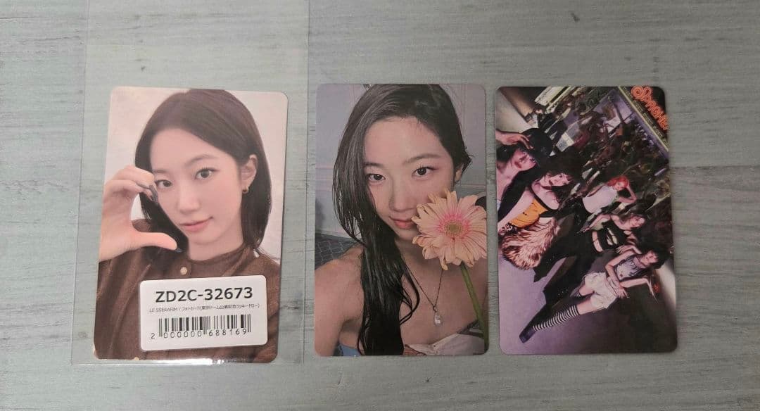 LE SSERAFIM ルセラフィム カズハ トレカ ラキドロ 東京ドーム 新品