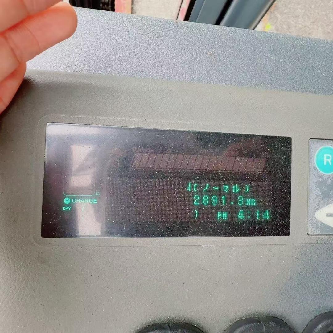 ニチユ電動フォークリフトFBRM15-75揚高2700MM2891H(A235)