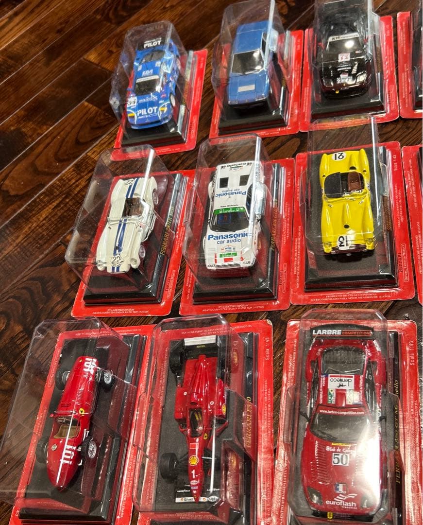 アシェット Ferrari フェラーリ 1/43 ミニカー 模型32点　F1歴代