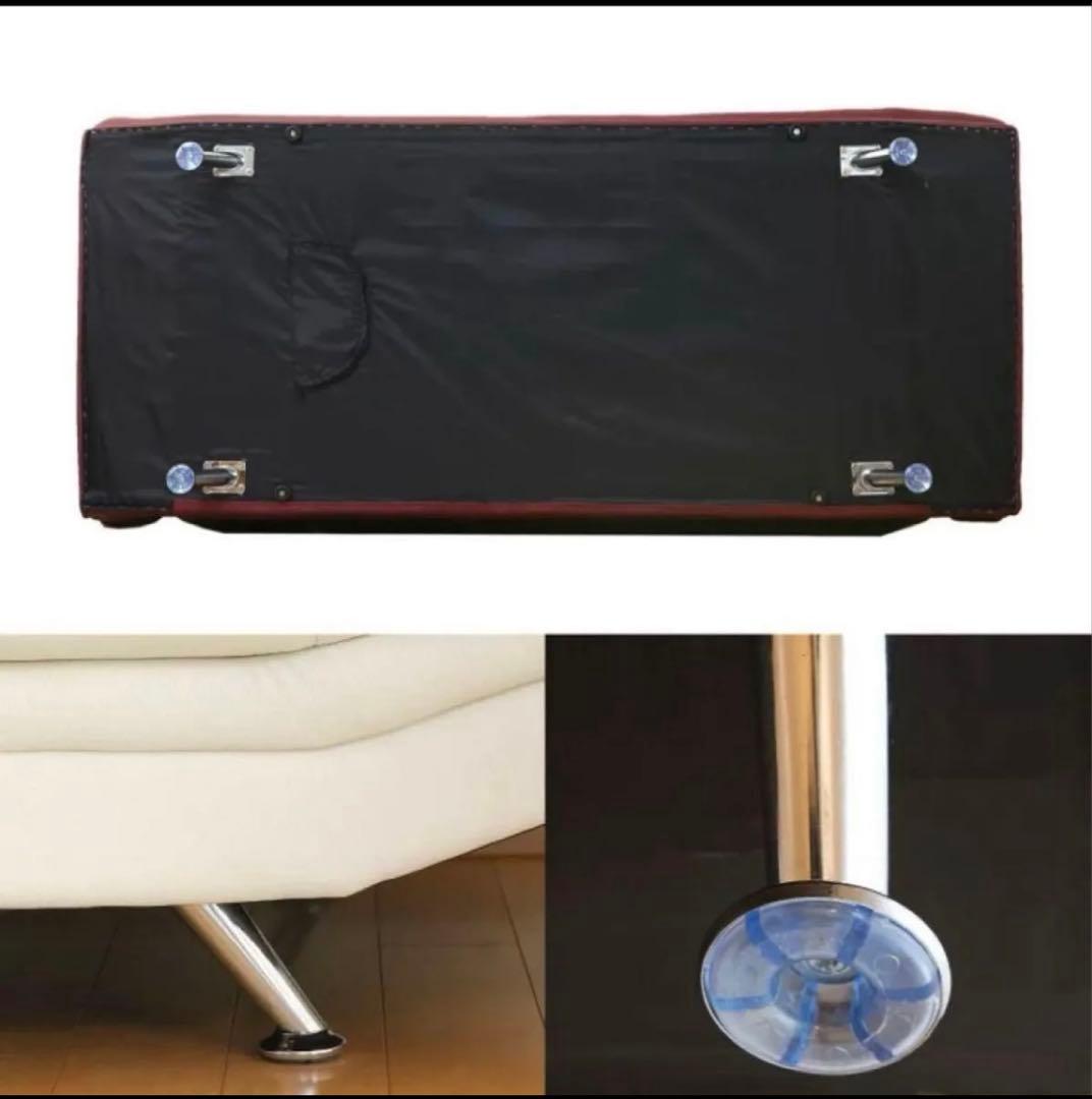 大川家具 イタリア製厚革３人掛けソファ