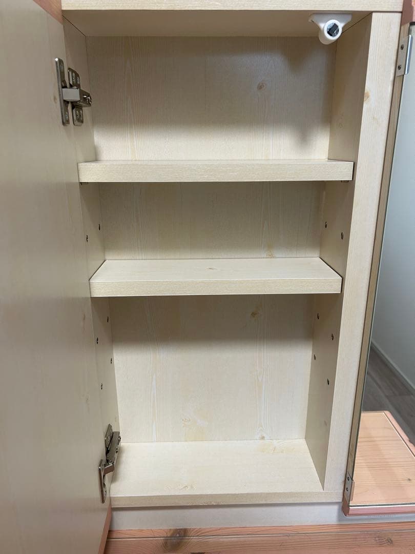 ‼️半額以下‼️ドレッサー 三面鏡 北欧 ピンク ナチュラル テーブル デスク 鏡台