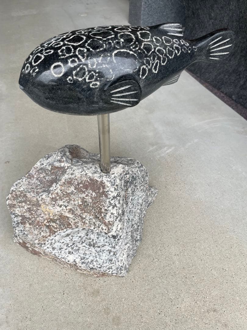 フグのオブジェ　置物　フグ【国産】