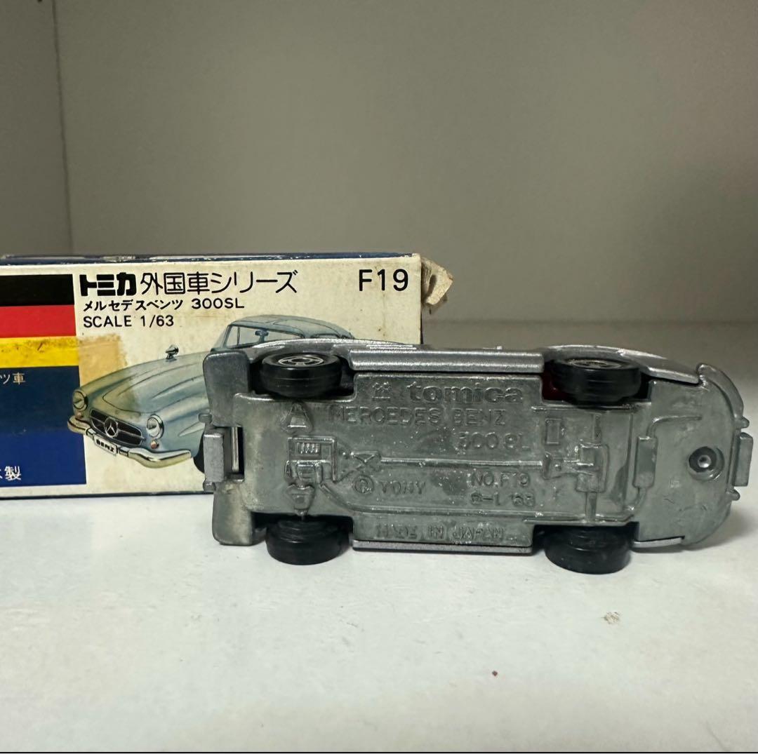 トミカ 青箱 外国車 メルセデスベンツ 300SL F19 ヴィンテージ 日本製