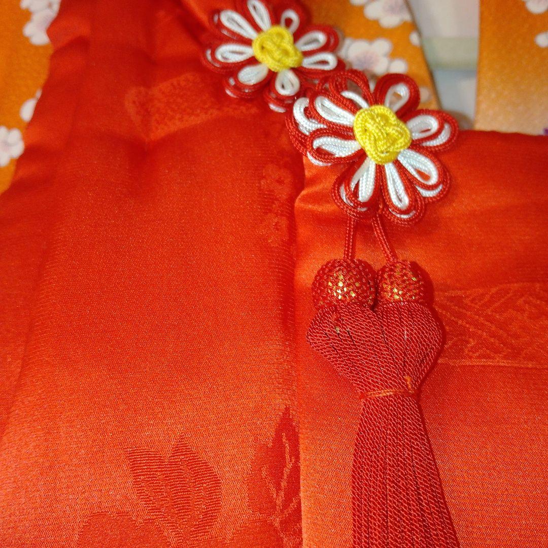 七五三　女の子被布　3歳　着物　２点セット　正絹　保管品