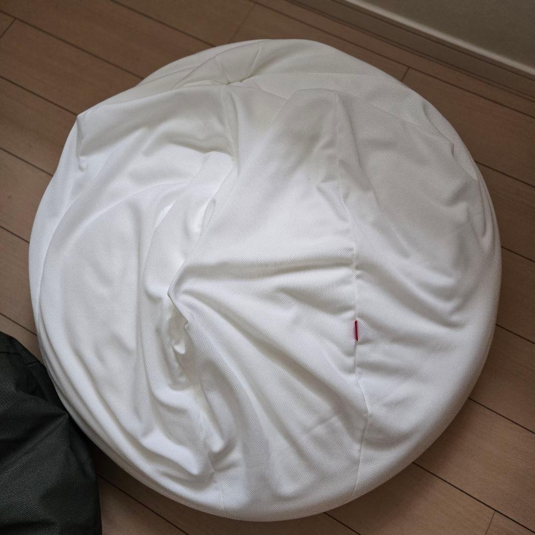 hanalolo ビーズクッション チャコールグレー 日本製　2つ