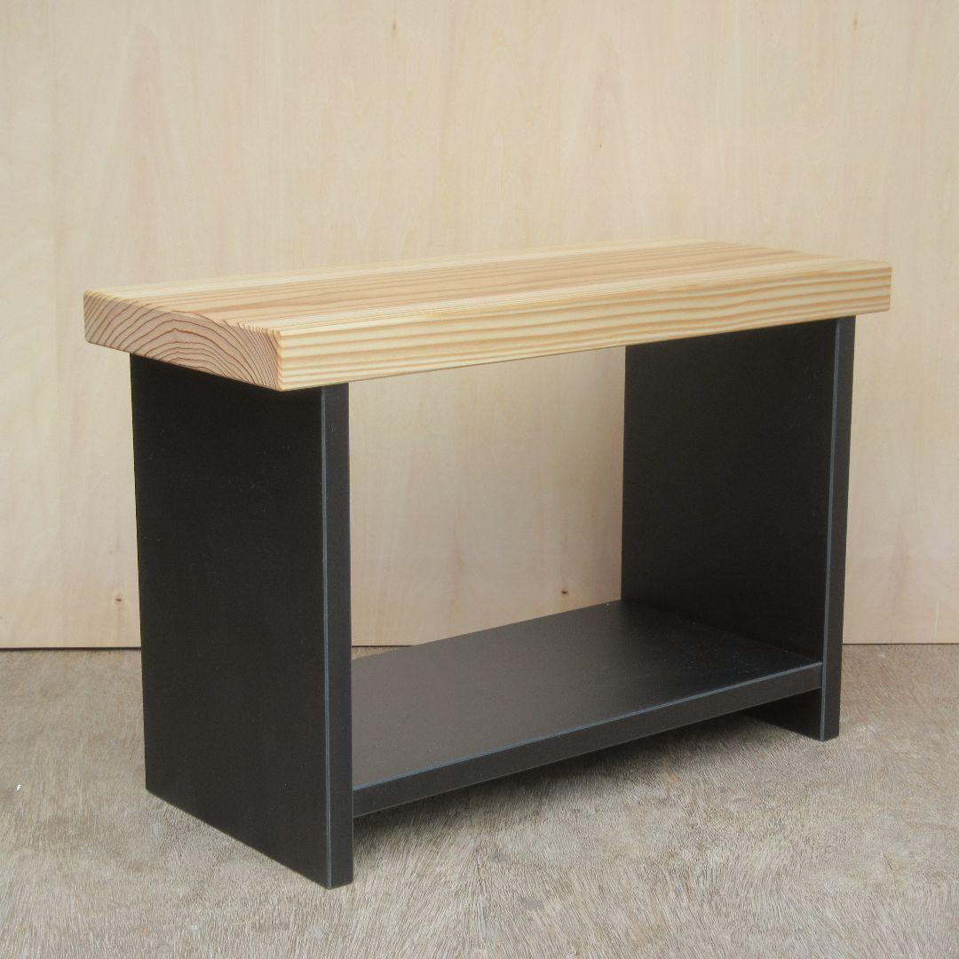 159 テレビ台 植物台 棚 杉板 メラミン材 丈夫