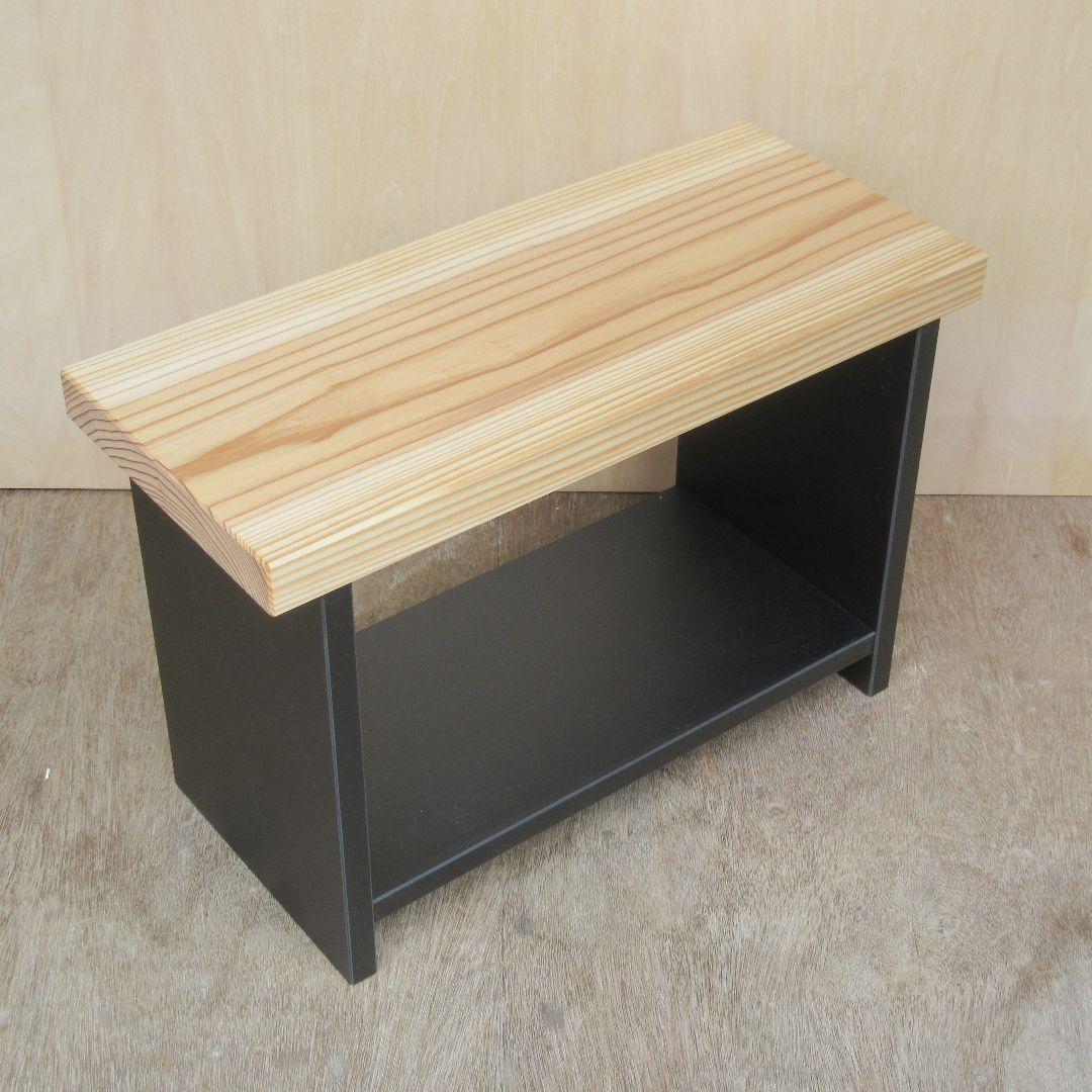 159 テレビ台 植物台 棚 杉板 メラミン材 丈夫