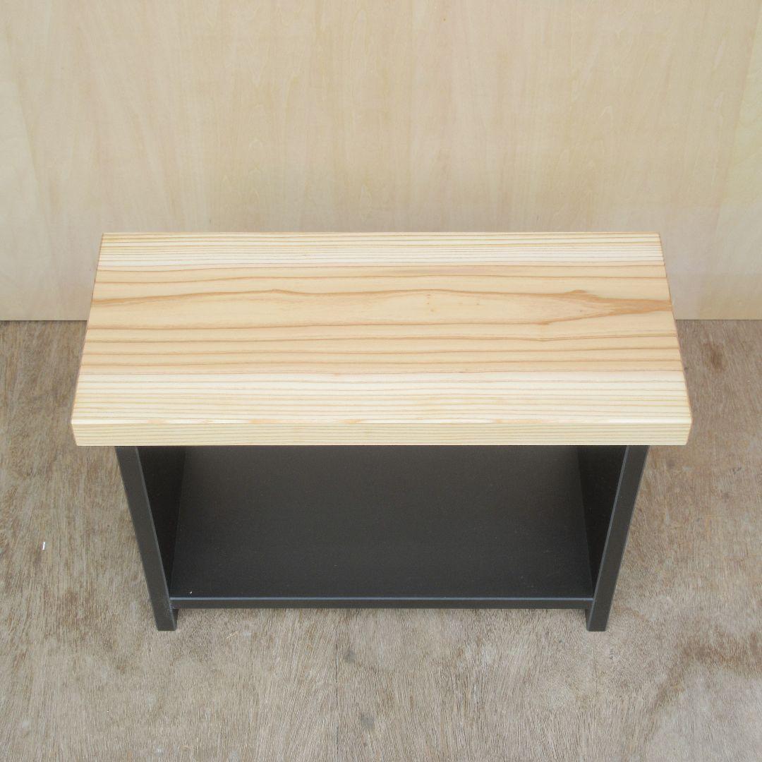 159 テレビ台 植物台 棚 杉板 メラミン材 丈夫