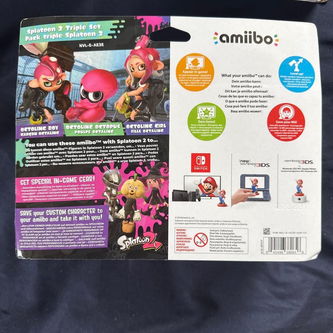 amiibo タコ トリプルセット 5セット 海外版 新品未開封 - メルカリ
