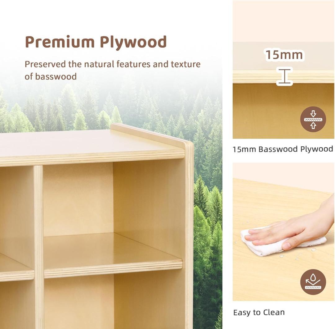 【新品未使用】TOOKYLAND 5段10区画 収納ラック 幅60 高さ91