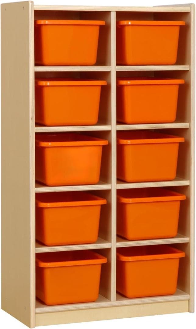 【新品未使用】TOOKYLAND 5段10区画 収納ラック 幅60 高さ91