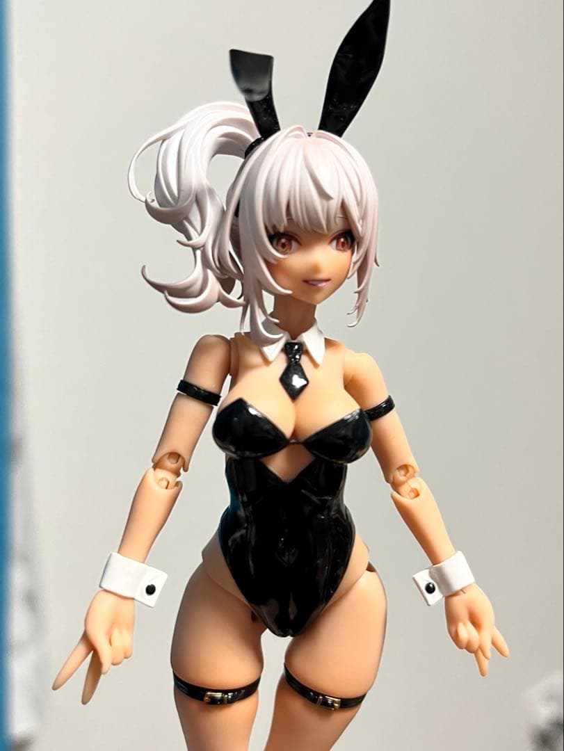 2セット　サキュバス ラスティア 1/12 蝸之殻+バニーガールアイリン(破損)